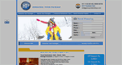 Desktop Screenshot of himachaltourpackage.org