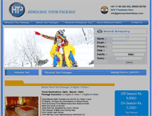 Tablet Screenshot of himachaltourpackage.org